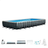 Removable pool Intex 26378 975 x 132 x 488 cm-0
