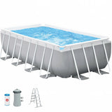 Removable pool Intex 400 x 122 x 400 cm 400 x 200 x 122 cm-0