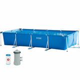 Removable pool Intex Frame 450 X 220 X 84 CM 7127 L Rectangular-0