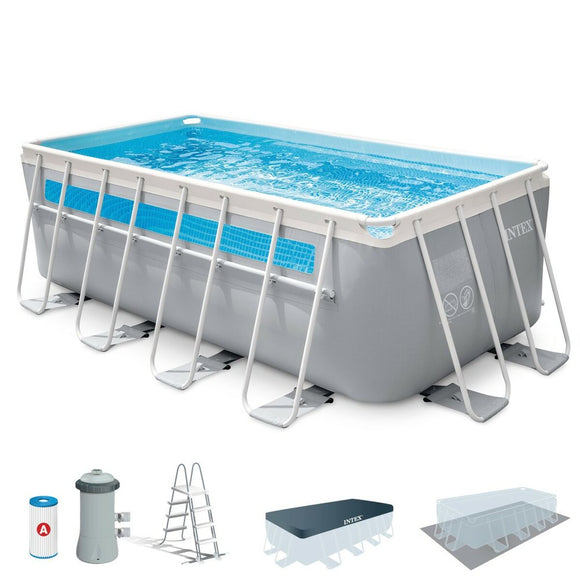 Detachable Pool Intex 400 x 122 x 200 cm-0