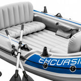 Inflatable Boat Intex Excursion 4 Blue White 315 x 43 x 165 cm-2