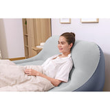 Bestway Inflatable Double Bed with Motor and Headboard 226x152x84 cm Camping 67923-3