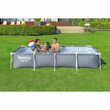 Inflatable pool Bestway Steel Pro Blue Grey-5