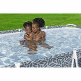 Inflatable pool Bestway Steel Pro Blue Grey-3