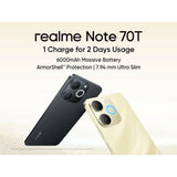 Smartphone Realme NOTE 70T 6,74" Octa Core 4 GB RAM 128 GB Black-6