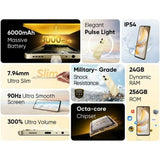 Smartphone Realme NOTE 70T 6,74" Octa Core 4 GB RAM 128 GB Black-5