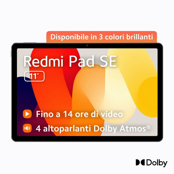 Tablet Xiaomi Redmi Pad SE Qualcomm Snapdragon 680 4 GB RAM 128 GB Purple-0
