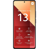 Smartphone Xiaomi REDMI NOTE 13 PRO 6,67" HELIO G99 ULTRA 8 GB RAM 256 GB Black Midnight black-9