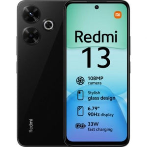 Smartphone Xiaomi Redmi 13 6,79" 6 GB RAM 128 GB Black Midnight black-0