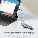 USB to Lightning Cable Ugreen 20956A Silver-4