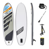 Inflatable Paddle Surf Board with Accessories Bestway Hydro-Force White 305 x 84 x 12 cm-14