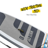 Inflatable Paddle Surf Board with Accessories Bestway Hydro-Force White 305 x 84 x 12 cm-7