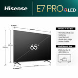 Smart TV Hisense 65E7NQ 4K Ultra HD 65" LED HDR QLED-1