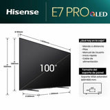 Smart TV Hisense 100E7NQ PRO 100 100" 4K Ultra HD HDR D-LED QLED-3