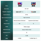 Smart TV Hisense 32" HD LED D-LED-22