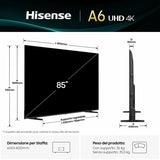 Smart TV Hisense 85A6Q 85" 4K Ultra HD LED HDR D-LED-15