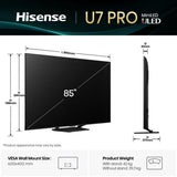 Smart TV Hisense 85U7Q PRO 85" 4K Ultra HD LED HDR-1