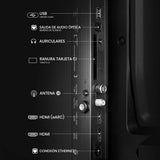 Smart TV Hisense 40A4Q        40 Full HD DLED 40"-6