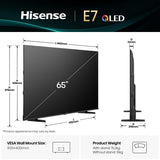 Smart TV Hisense 65E77Q       65 4K Ultra HD 65" QLED-1