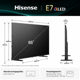 Smart TV Hisense 85E7Q        85 85" 4K Ultra HD LED HDR D-LED QLED-6