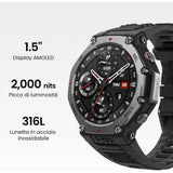 Smartwatch Amazfit T-REX 3 Red 1,5" 47 mm-3