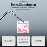 Smartphone Nothing Phone 3a 5G Qualcomm 12 GB RAM 256 GB Black 6,67"-4