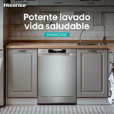 Dishwasher Hisense HS643C90X Silver-2
