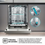 Dishwasher Hisense HS643C90X Silver-7