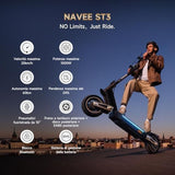 Electric Scooter Navee SNAVST3 Black 25 km/h-8
