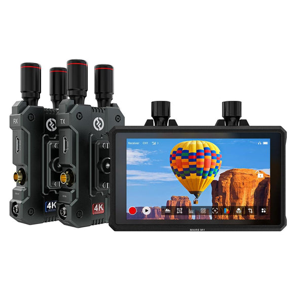 Hollyland Mars M1 Enhanced + Mars 4K Video Transmission & Monitoring Kit (5-Inch)-0