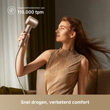 Dreame Hair Dryer Glory Mix 1600W Ionic, 3 Magnetic Nozzles, Gold-4