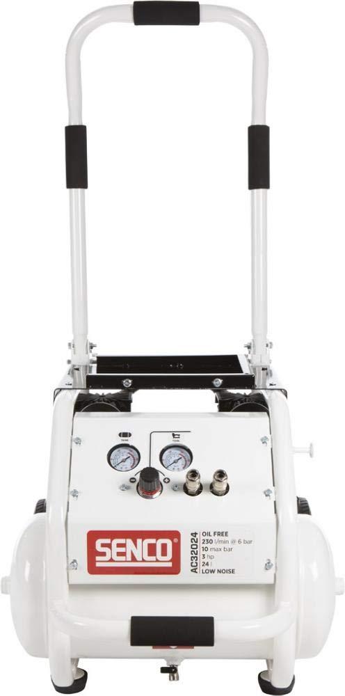Senco comp AC32024 low noise oil-less, 230V, 2,2 kW, 24L, 78 dB, 10 bar-0