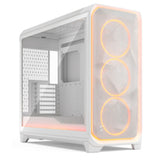ATX Semi-tower Box Fractal White-6