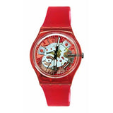 Men's Watch Swatch ROSSO BIANCO (Ø 34 mm)-0
