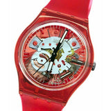 Men's Watch Swatch ROSSO BIANCO (Ø 34 mm)-3
