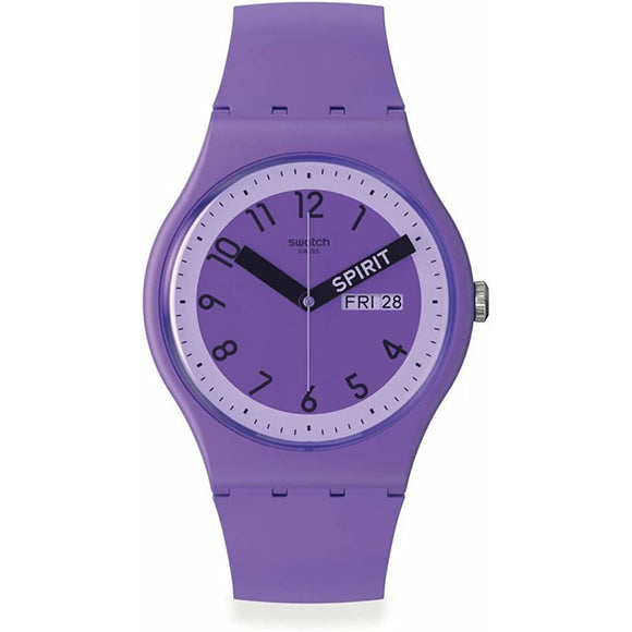 Men's Watch Swatch PROUDLY VIOLET (Ø 41 mm)-0