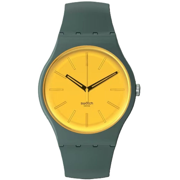 Men's Watch Swatch SO29G103 Yellow-0