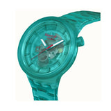 Men's Watch Swatch SB05L101 Green (Ø 47 mm)-4