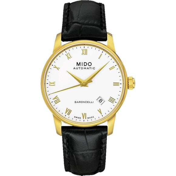 Men's Watch Mido M8600.3.26.4 Black (Ø 38 mm)-0