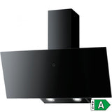 Conventional Hood Mepamsa CUADRO 90 Black 90 cm 61 dB 580 m3/h-0