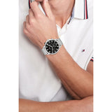 Men's Watch Tommy Hilfiger 1683473 Black Silver-2