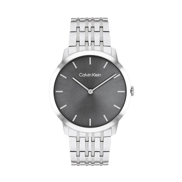 Men's Watch Calvin Klein 25300006 Grey Silver (Ø 40 mm)-0