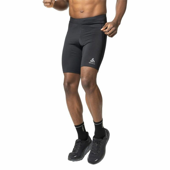 Short Sports Leggings Odlo Essentials Black Men-10
