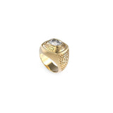 Men's Ring Guess JUMR01375JWYG66 26-2
