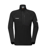Men's Sports Jacket Mammut Aenergy Light Ml Half Zip Pull Black-0