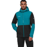 Men's Sports Jacket Mammut Linard Guide Hs Blue-4