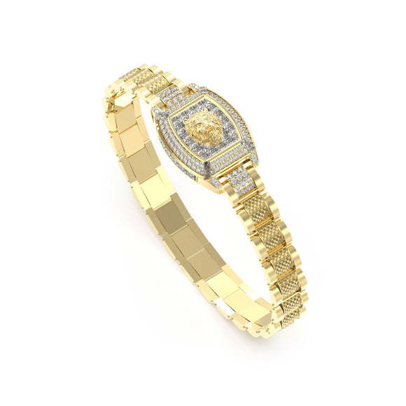 Ladies' Bracelet Guess JUMB05000JWYGT-U Golden-0
