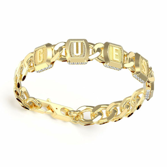 Ladies' Bracelet Guess JUMB05012JWYGS Golden-0