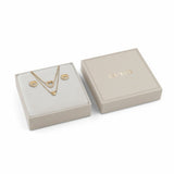 Women's necklace and matching earrings set Guess JUBS05076JWYGT-U Golden-1