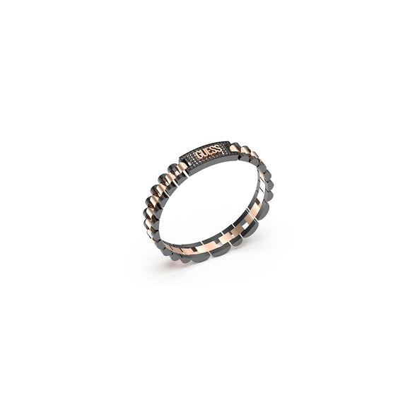 Ladies' Ring Guess JUMB03200JWRGBKT-U Silver-0